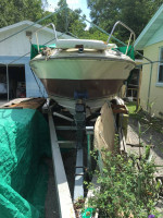 1986 Sea Ray Cuddy Cabin 21' w/trailer