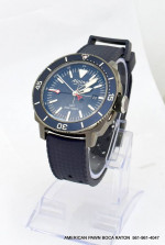 Alpina Seastrong Diver GMT Quartz Blue Dial Watch AL247X4TV6 44mm rubb