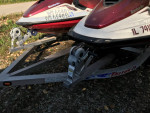 2 jet skis with trailer for sale
