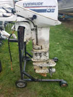 9.9 HP with 15 Carburetor Evinrude Long Shaft Outboard 1978