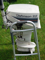 9.9 HP Johnson Short Shaft Outboard 1982