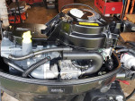 2013 9.9 Suzuki Electric Start Power Tilt Long Shaft Tiller