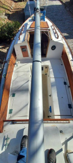 Cape Dory 22 D with triad trailer