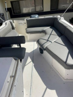 26’ Deck Boat Fiberglass Pontoon Party Barge