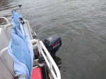 2005 Crestliner Pontoon boat  good condition