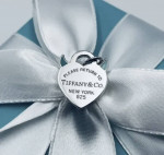 Tiffany&Co Sterling Silver 925 Please Return To Devil Heart Pendant Charm In Box