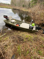 Jon Boat, Lowe 10ft Mercury 6hp