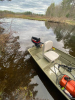 Jon Boat, Lowe 10ft Mercury 6hp