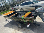 12 foot -36 flat bottom fishing/bow fishing boat