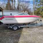 1990 Stingray 17ft Boat. NO TITLE needs work