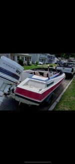1985 bayliner 16ft 150 force outboard