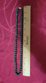 Malachite gemstone necklace