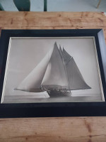 Historic Ship Ships Wall Art Framed Print Photos Pictures Set of 5