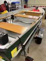 Vintage Aluminum Boat