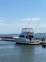 42 ft Hatteras fly bridge