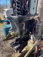 For sale 2004, 125 hp mercury outboard saltwater series 2 stroke 20 inch shaft