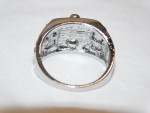 MASTER MASON FREEMASON MASONIC RING ~ SIZE 9 ~ MASTER MASON RING TOPAZ