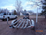 TANDEM BOAT TRAILER 6000lb. EZLOADER