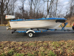 1962 Arkansas traveler boat 50hp Johnson