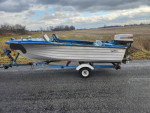 1962 Arkansas traveler boat 50hp Johnson