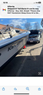 Honda Sportsman motorboat