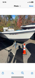 Honda Sportsman motorboat
