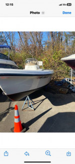 Honda Sportsman motorboat