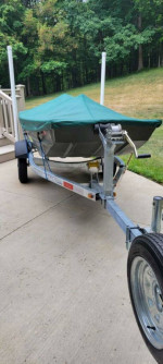 For Sale: 10’ Jon Boat and Trailer – Package
