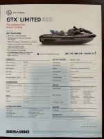 2020/2021 SeaDoo GTX 300 Limited's!!
