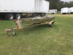 Jon boat and trailer