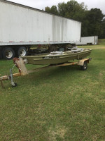Jon boat and trailer