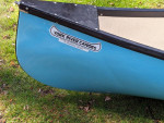 14' Fiberglass Canoe with Paddles