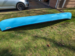14' Fiberglass Canoe with Paddles