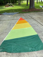 Hobie 16 tequila sunrise main and jib