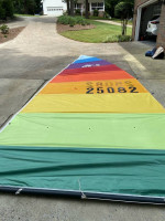 Hobie 16 tequila sunrise main and jib