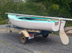 Cape Cod Mercry 15' Sloop w/tilting trailer