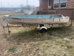 Reduced...$ 400  16' Aluminum Jon boat