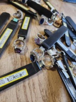 Lot of 100 new women rings