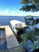 Pontoon, 25 hp, Trailer, boat lift