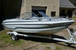 Glastron inboard-outboard motor boat