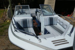 Glastron inboard-outboard motor boat