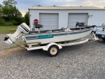 1993 Lowe 17 foot Crappie Rig
