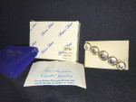 Vintage Princess house Crystal BAR PIN NEW