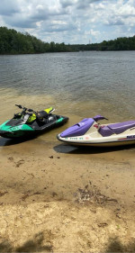 1993 SeaDoo GTS w/Trailer