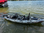 Old Town motor kayak
