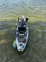 Old Town motor kayak