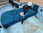 1972 Lund 14’ Skiff 25 HP E-Tec