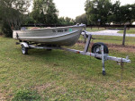 13' Aluminum Boat and Galvanized Trailer