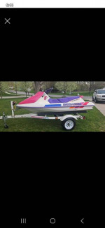 1993 Seadoo Bombardier GTX 3 seater