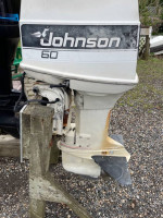 60 horse Johnson outboard motor for sale, two stroke 20 inch shaft
